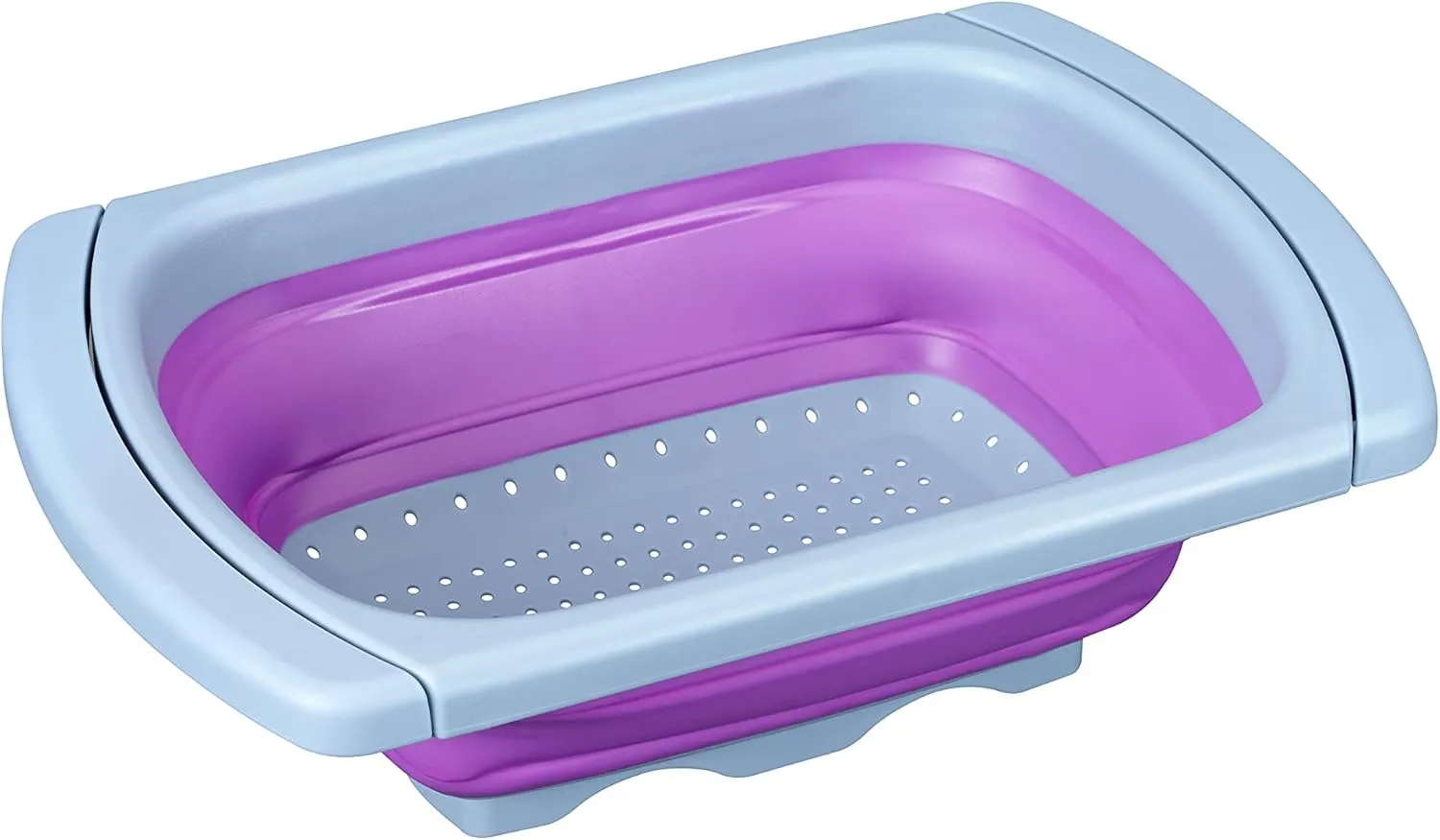 10 PCS Collapsible Kitchen Silicone Over the sink Strainer, Colander, Mixing Bowl, Cutting Board, Measuring Cups Set
