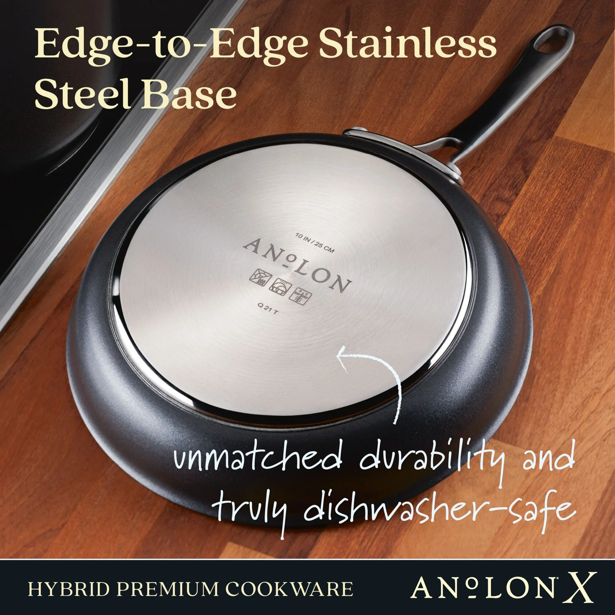10-Piece Hybrid Nonstick Cookware Set