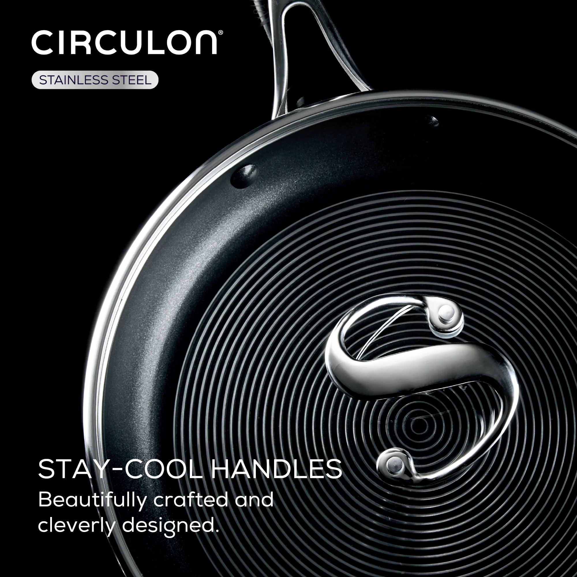 10-Piece Hybrid Stainless Steel Cookware Set