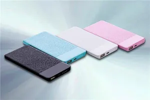 10000mAh Power bank 2.1A Output Quick SmartPhone Portable External Battery Charger Power Bank 15mm Ultra Slim