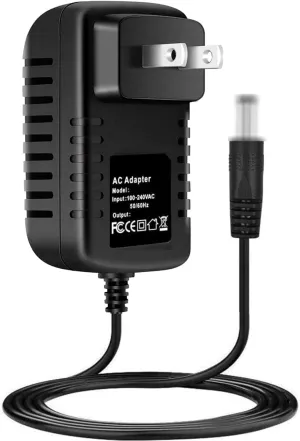 12V AC/DC Adapter Compatible with Schumacher SL1596 SL1610 SL1611 SL1612 Lithium Battery Portable Power Station Bank 2500A 1000A 1500A 2000A Peak Amp Rugged Electric Jump Starter 1.5A Charger