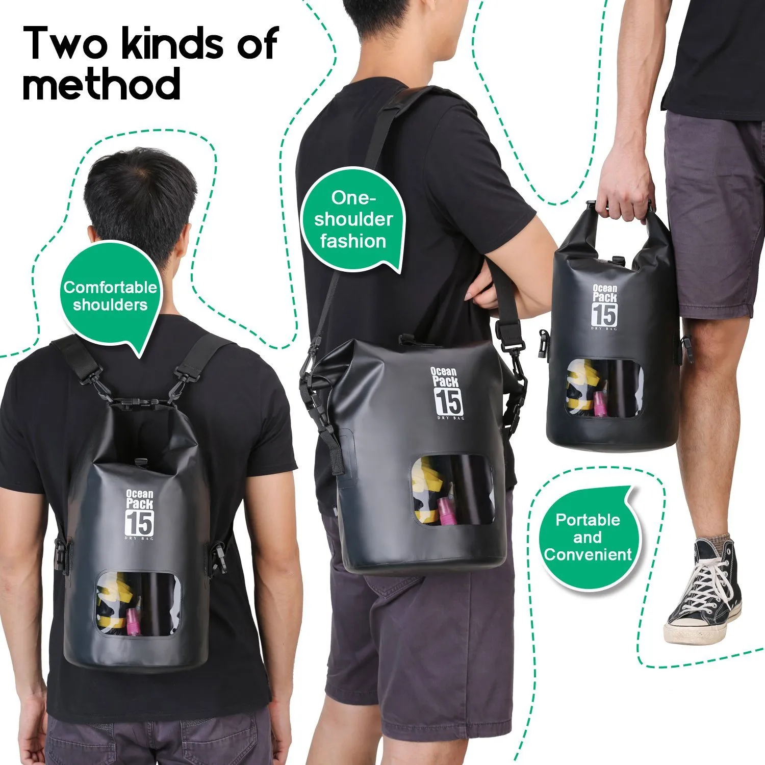 15L Waterproof Lightweight Dry Bag