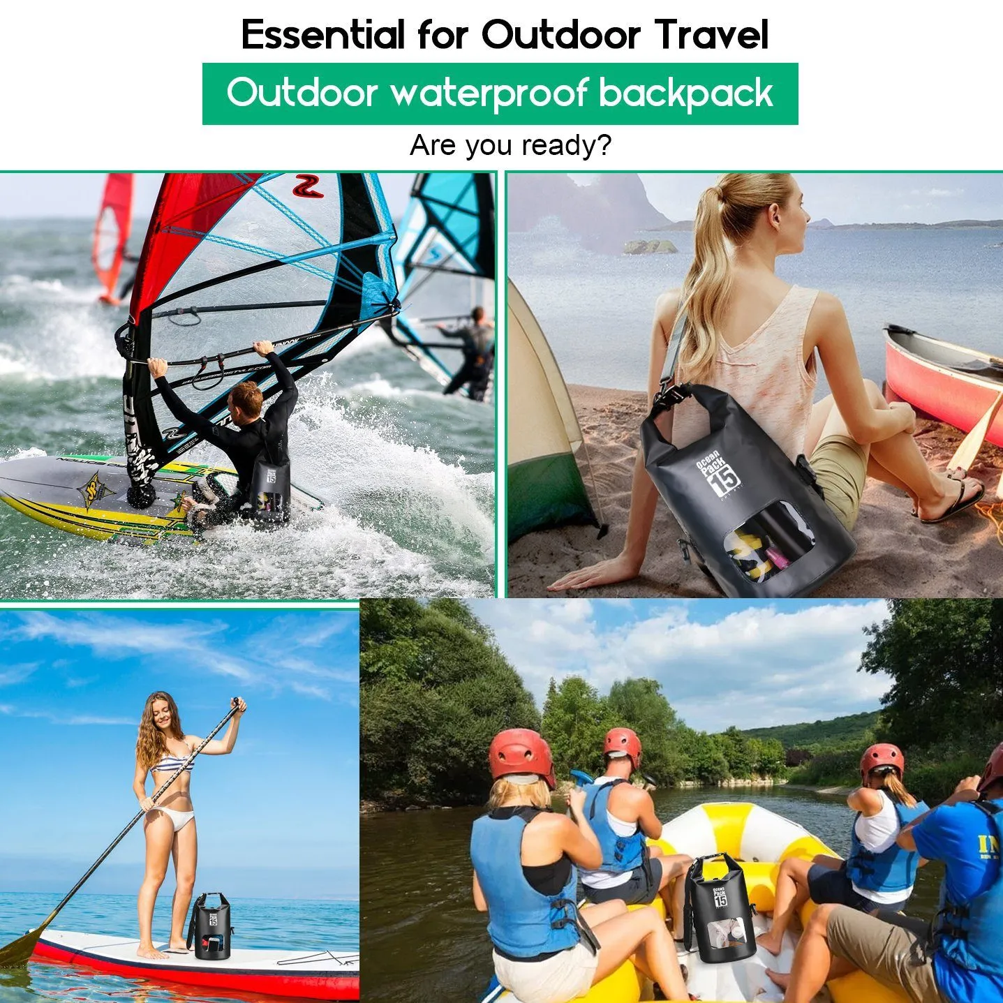 15L Waterproof Lightweight Dry Bag