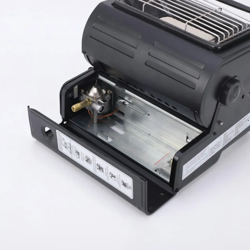 2-in-1 Butane Heater & Stove – Portable, Compact, Gas Heater for Outdoor Use