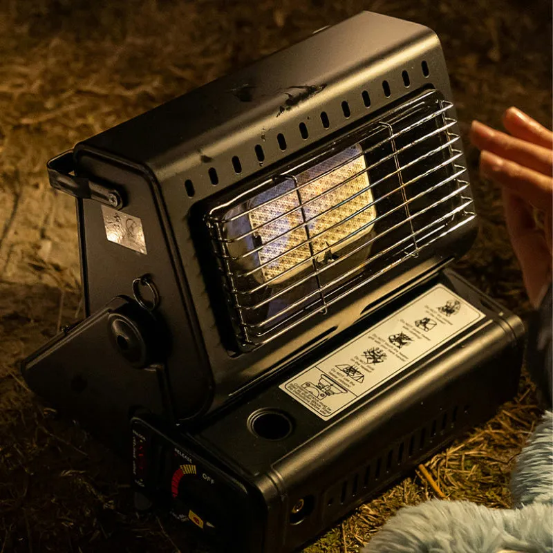 2-in-1 Butane Heater & Stove – Portable, Compact, Gas Heater for Outdoor Use