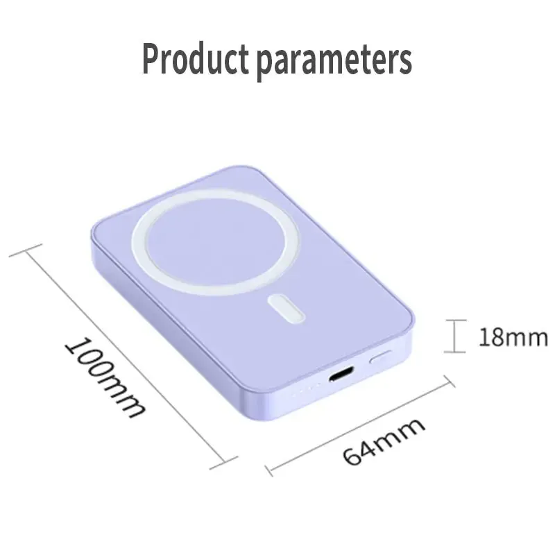 20000 mAh Mini Wireless Portable Power Bank | Fast Charging | Best iPhone 12/13 Charger
