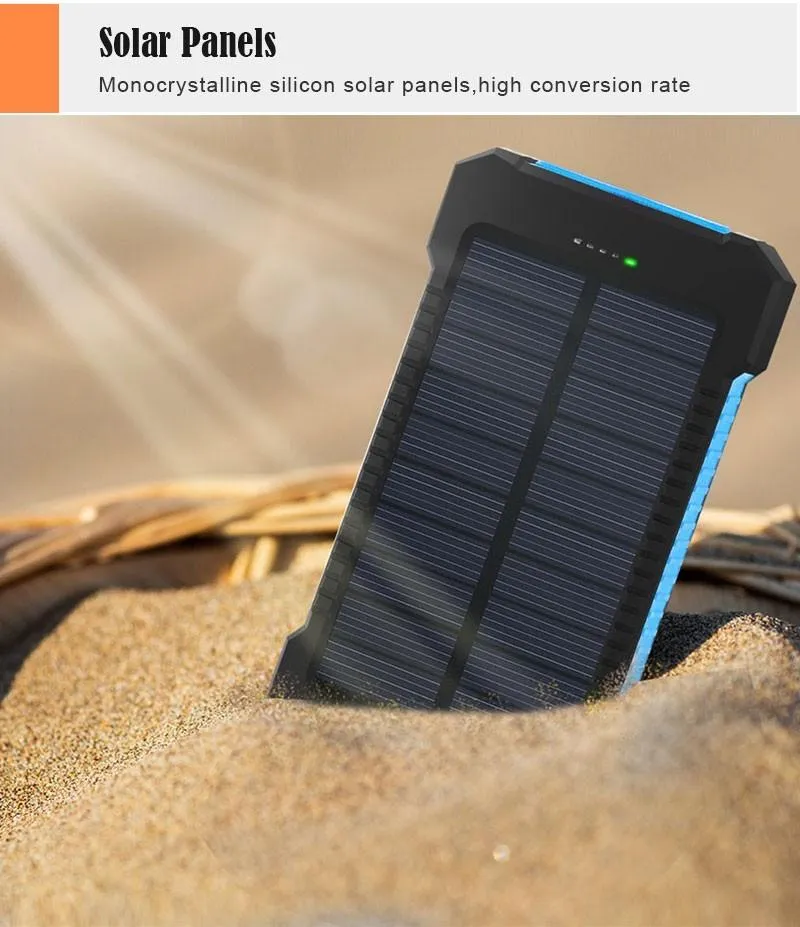 20000MAH Spare Phone Battery/Power Bank ( Solar Charging!)