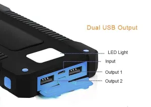 20000MAH Spare Phone Battery/Power Bank ( Solar Charging!)