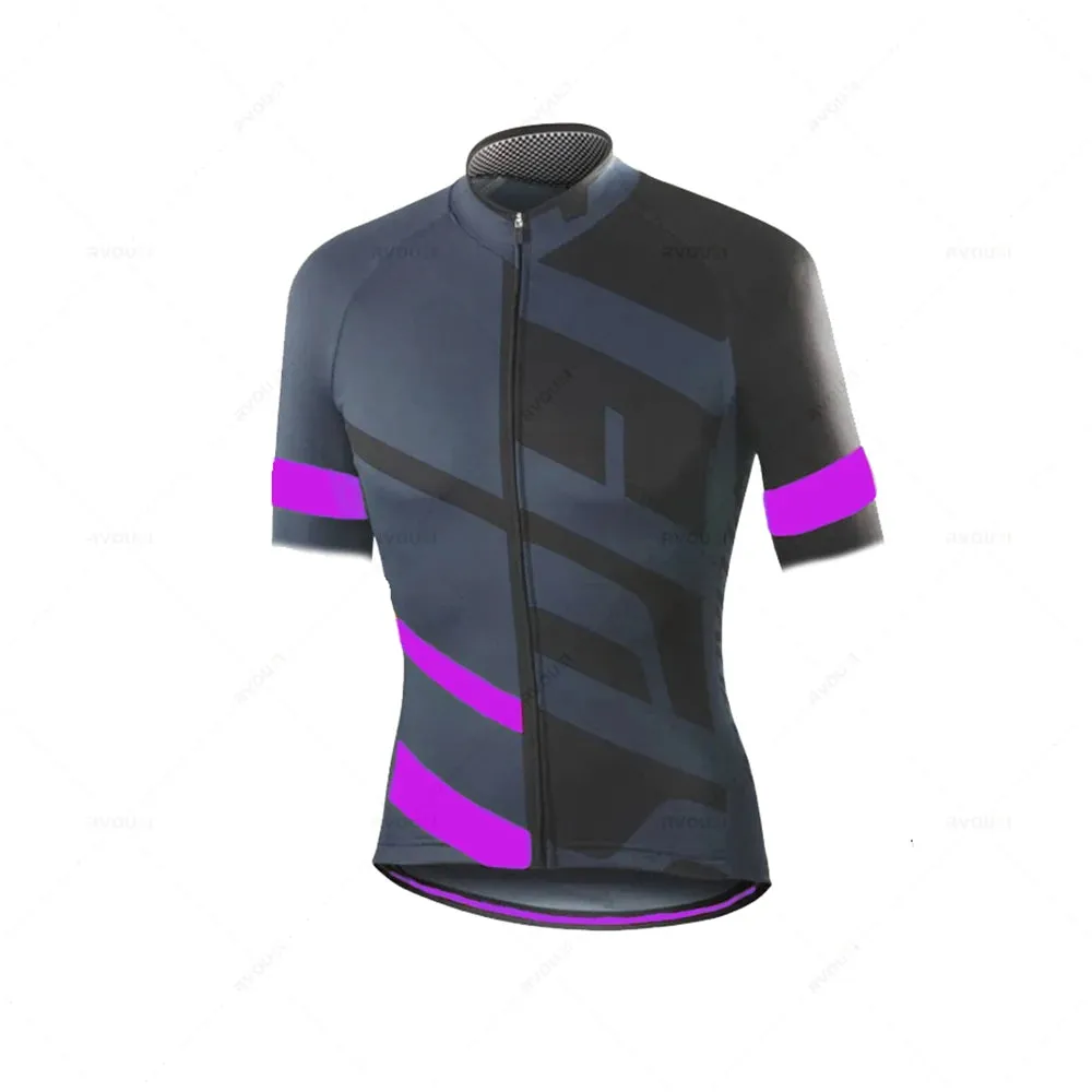 2023 Mens Summer Cycling Clothing Comfortable Racing Bicycle Clothes Suit Quick-Dry Mountain Bike Cycling Jersey Ropa Ciclismo