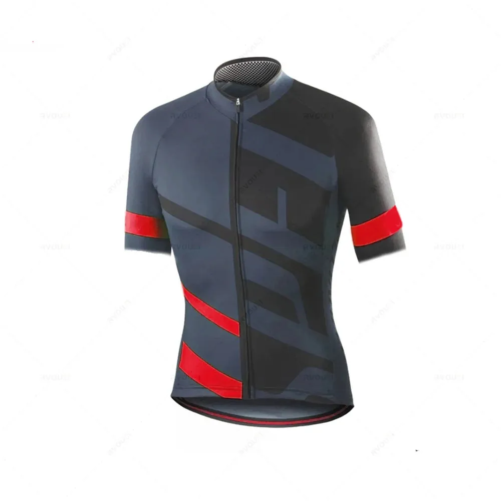 2023 Mens Summer Cycling Clothing Comfortable Racing Bicycle Clothes Suit Quick-Dry Mountain Bike Cycling Jersey Ropa Ciclismo
