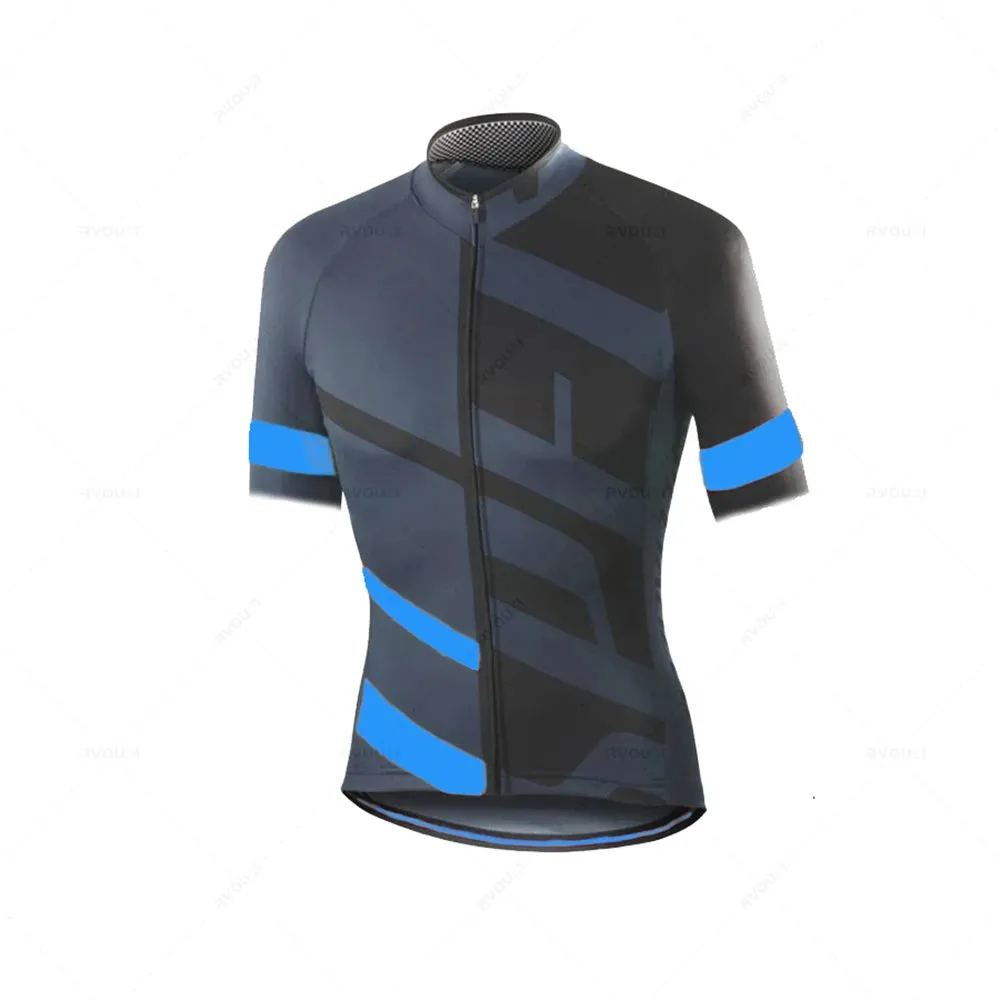 2023 Mens Summer Cycling Clothing Comfortable Racing Bicycle Clothes Suit Quick-Dry Mountain Bike Cycling Jersey Ropa Ciclismo