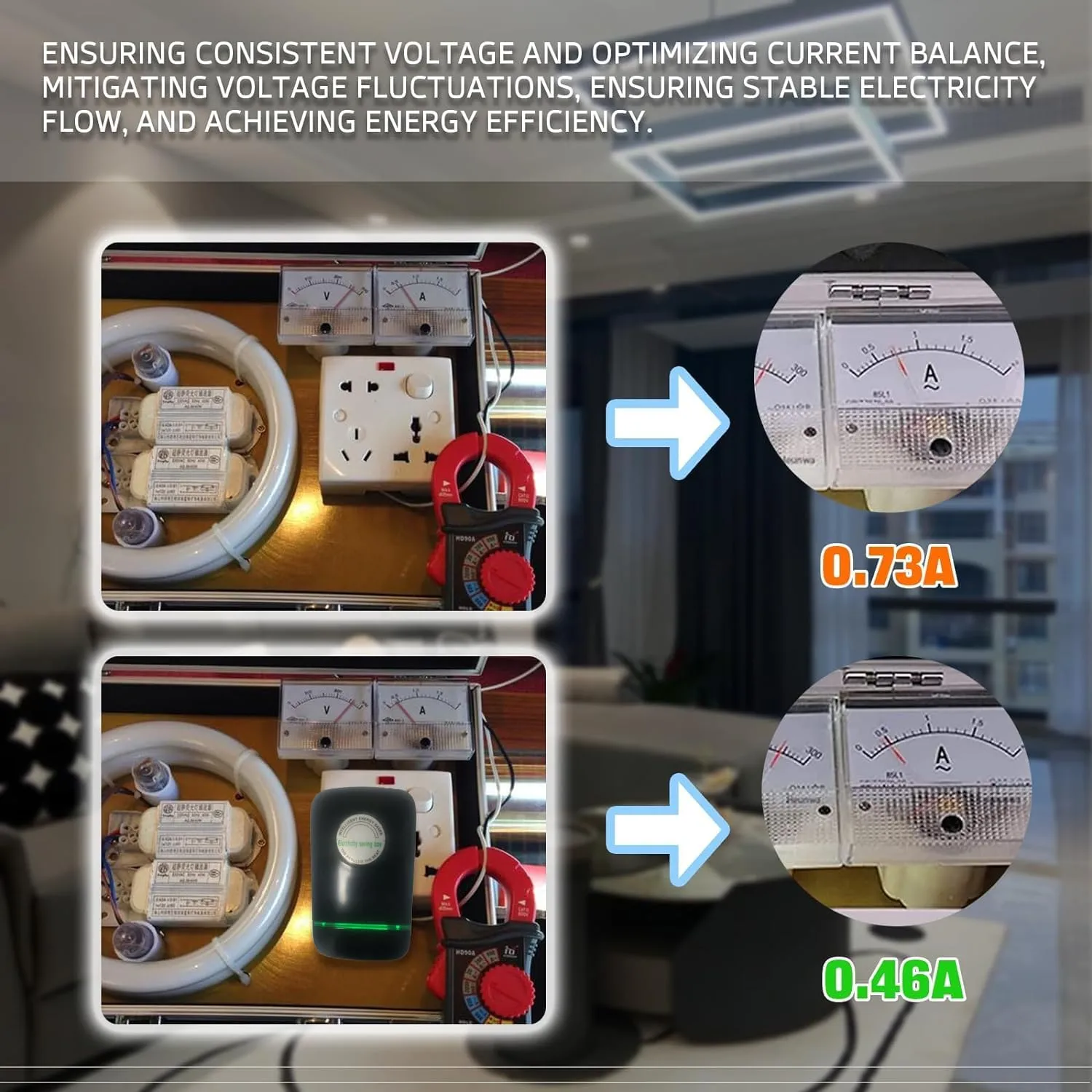 2025 Upgrade-Stop Watt Energy Saving Device,Elon-musker Energy Saving Device,Kill a Watt,Electricity Saving Box Us Plug 90v-250v 30kw for Home, Restaurant, Company and More Places (BL-2)