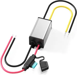 24v to 12v Converter, 5a 60w Step Down Converter with Replaceable Safety Fuse, for Cars, Golf Cart,Trucks & Solar Systems