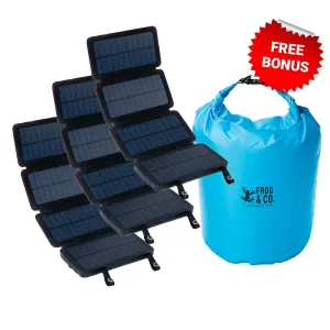 3 QUADRAPRO SOLAR POWER BANKS