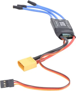 30A Brushless ESC Brushless Regulator Connector Eletronic Speed Controller Electronic Speed Regulator for RC Remote Control Drone Helicopter FPV