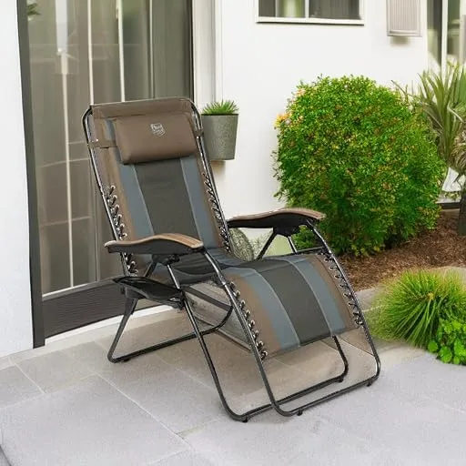 350 Cup Chair, Holder LBS, Zero Gravity RIDGE Padded, TIMBER Foldable, Priority access Reliable service Oversized