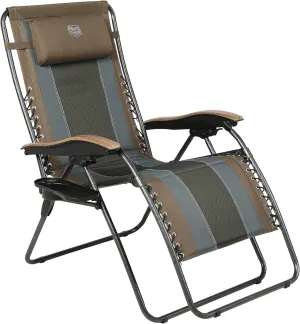 350 Cup Chair, Holder LBS, Zero Gravity RIDGE Padded, TIMBER Foldable, Priority access Reliable service Oversized