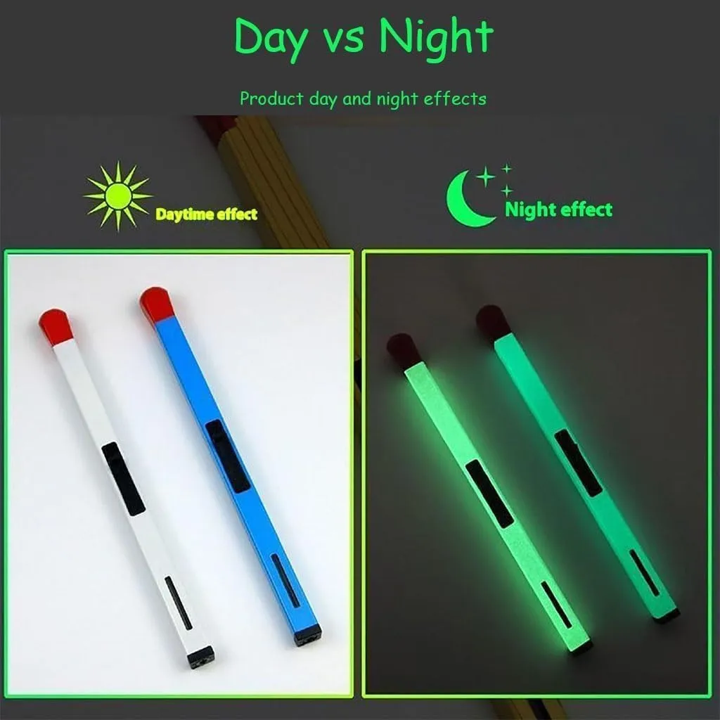 4-Pack Survival Fire Starter Kit - Dual Mode Flame System (Soft/Torch) with Refillable Butane Matchsticks, Wind-Resistant Outdoor Lighter Set for Camping/BBQ/Emergency