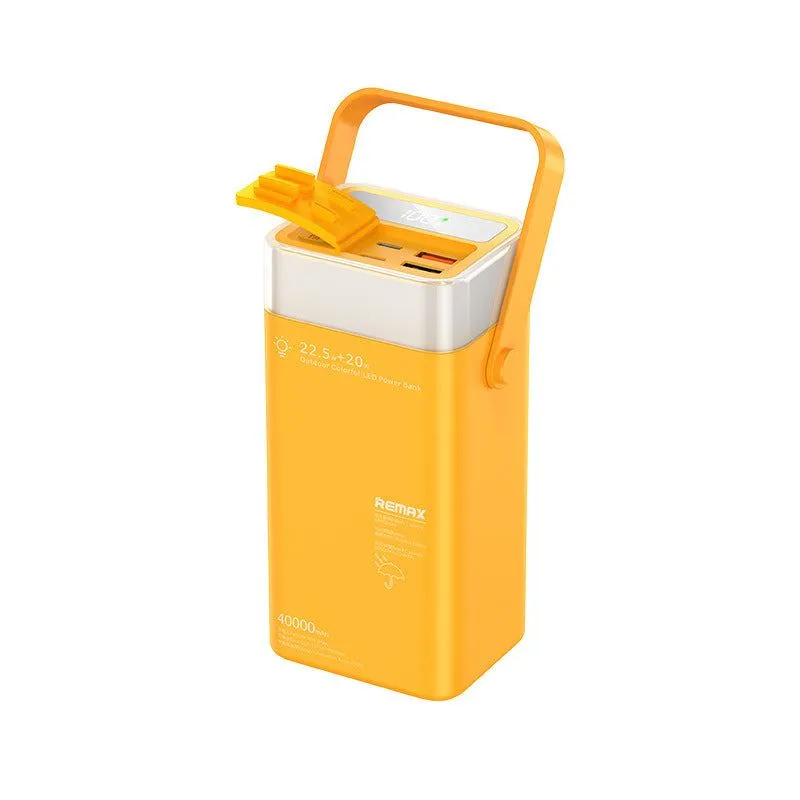 40000mAh Portable Power Bank With Colorful LED