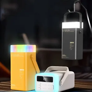 40000mAh Portable Power Bank With Colorful LED
