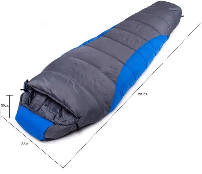 4TH Backpacking Sleeping Bag – Lightweight, Comfortable, Waterproof, 3 Season - Hiking, Camping & Outdoor Adventures (Adults & Kids)
