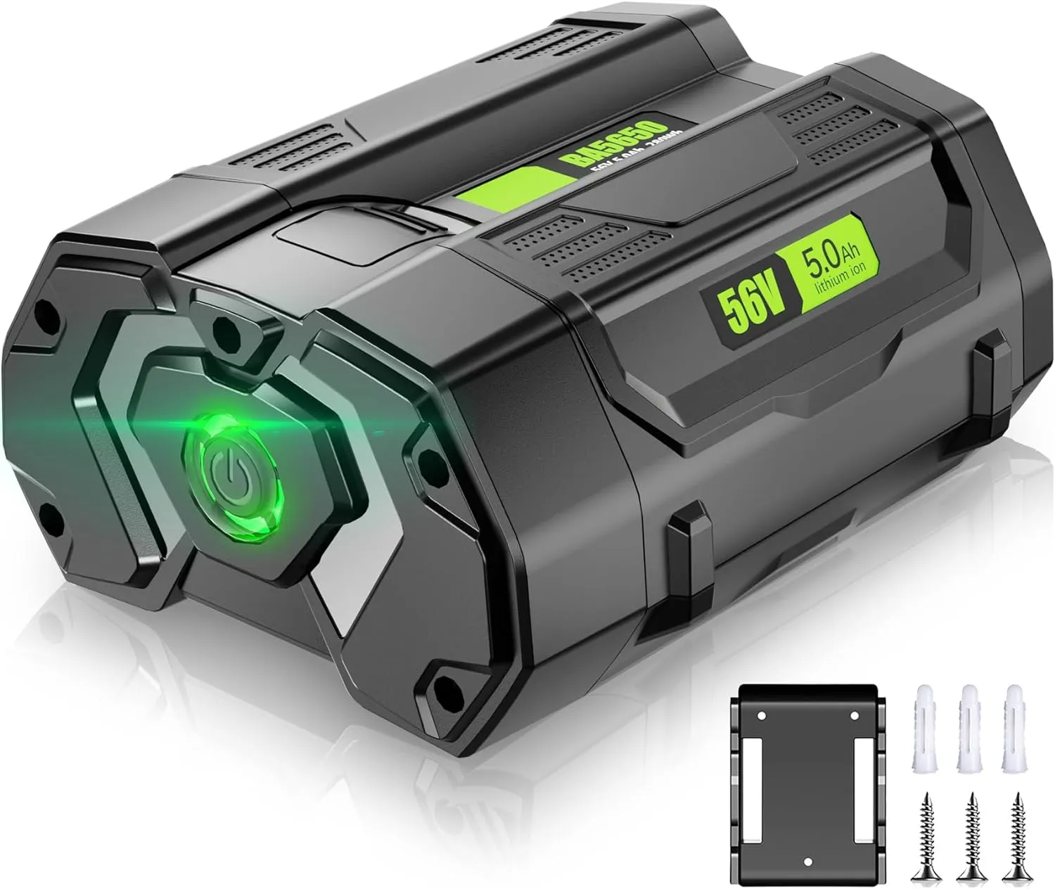 56v 5.0Ah Replacement Battery for EGO 56V Battery BA2800 BA4200 BA1400, Compatible with EGO 56 Volt CS1604 CS1804 CS1403 HT2400 LB6504 LB5804 LB6500 LB4800 HTA2000 PH1400 Power Tools