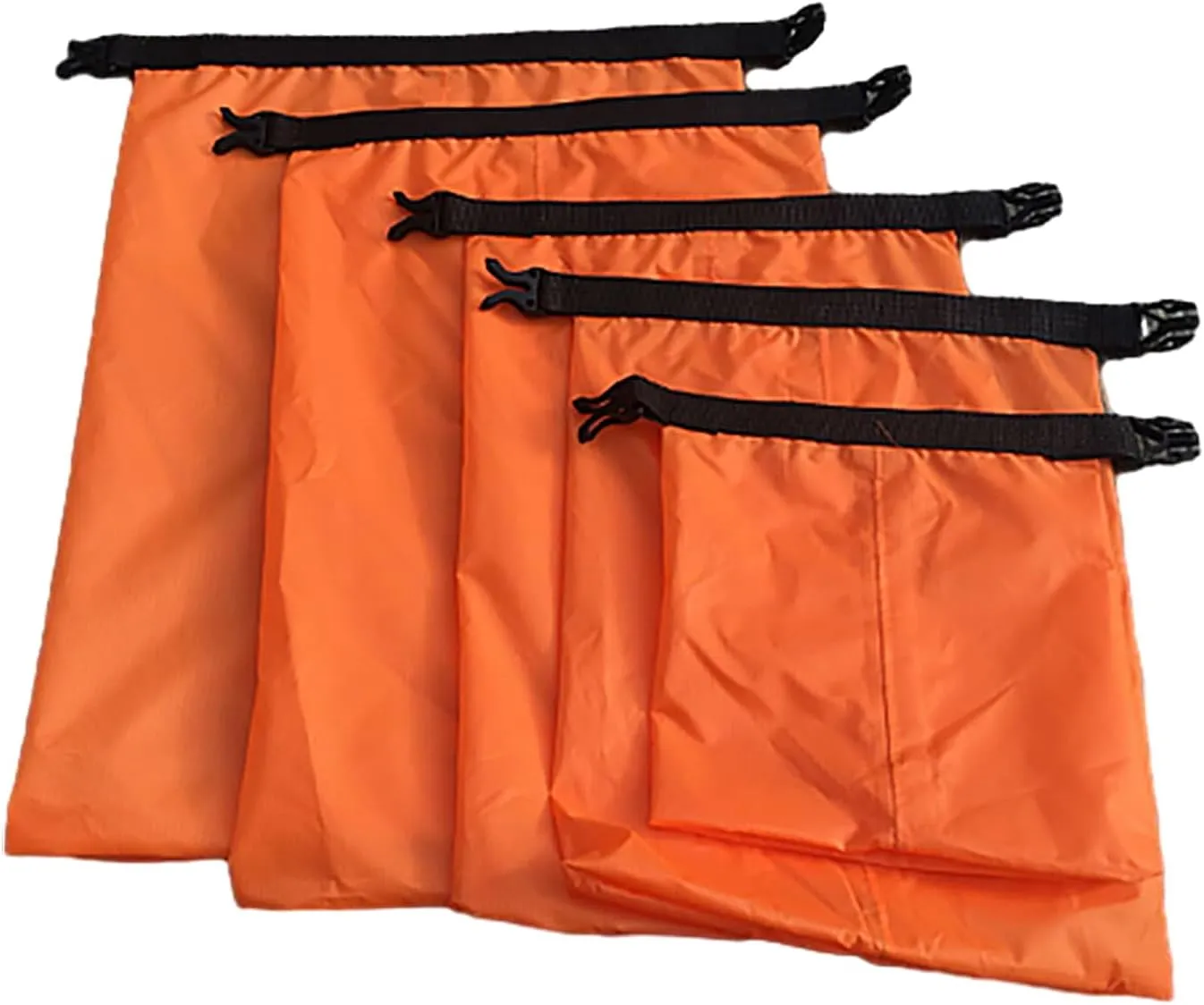 5Pcs Storage Dry Bag Roll Top Sacks Lightweight Dry Sacks Swimming Snorkeling Bag Travel Storage Pack