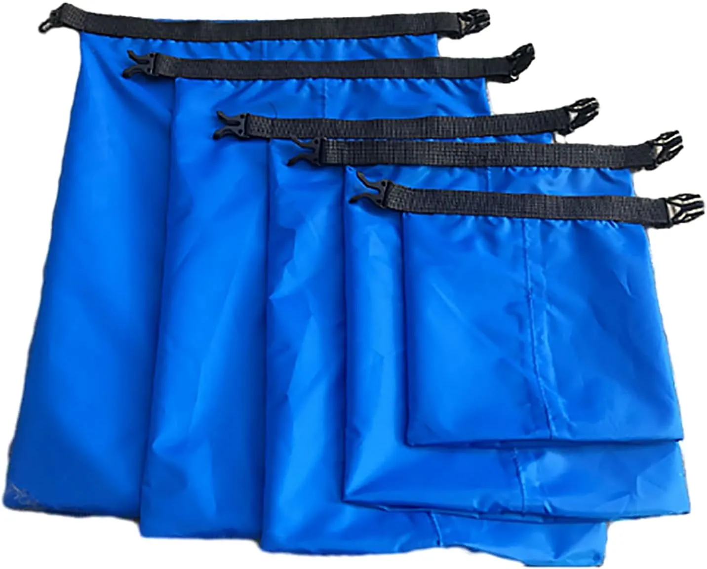 5Pcs Storage Dry Bag Roll Top Sacks Lightweight Dry Sacks Swimming Snorkeling Bag Travel Storage Pack