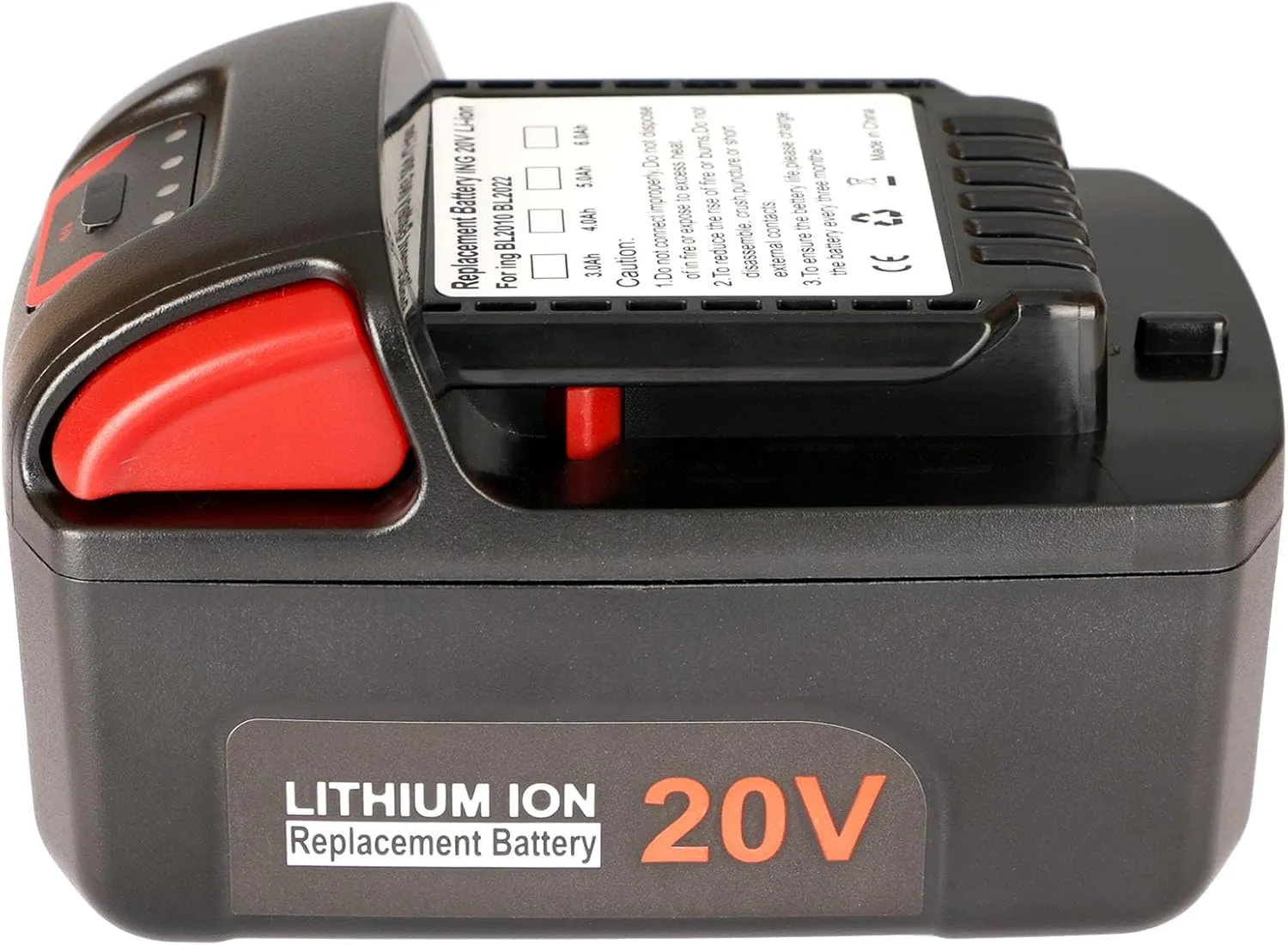 6000mAh 20V Replacement Battery Compatible with Ingersoll Rand 20V BL2022 BL2023 IQV20 Series BL2012H BL2010 Cordless Power Tools Battery