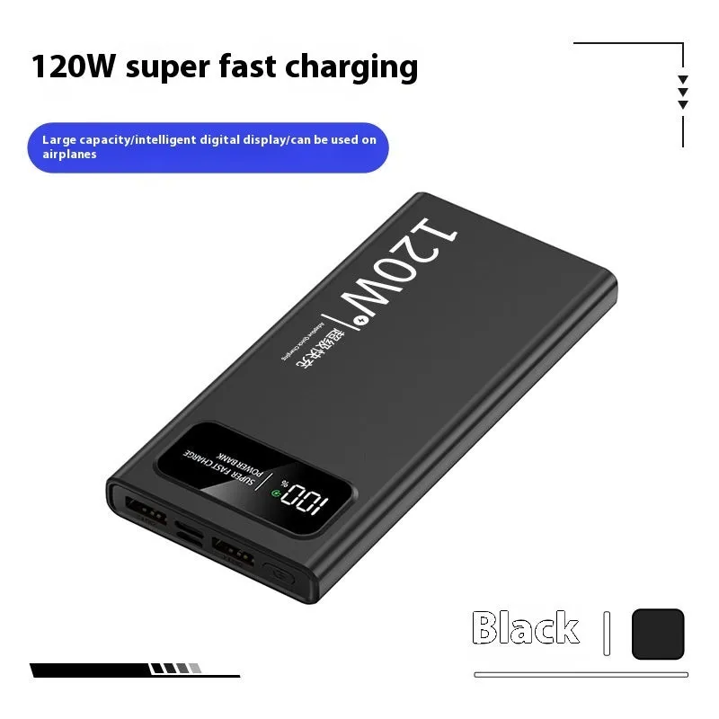 66 W Super Fast Charge Mobile Power Supply 20000 MA Large Capacity
