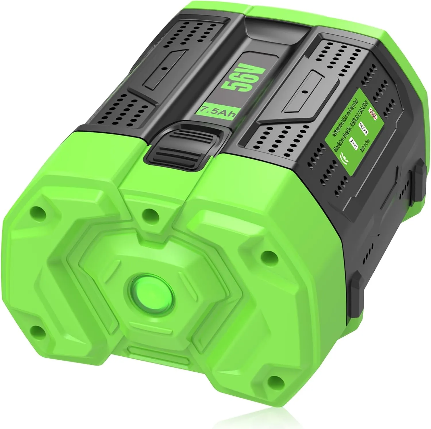 7500mAh Replacement for EGO 56V Lithium-Ion Battery Compatible with EGO 56 Volt Battery Power  Tools BA2800 BA4200 BA4200T CS1604 CS1804 CS1403 HT2400 LB6504 LB5804 LB6500 LB4800 PH1400 Power Tools