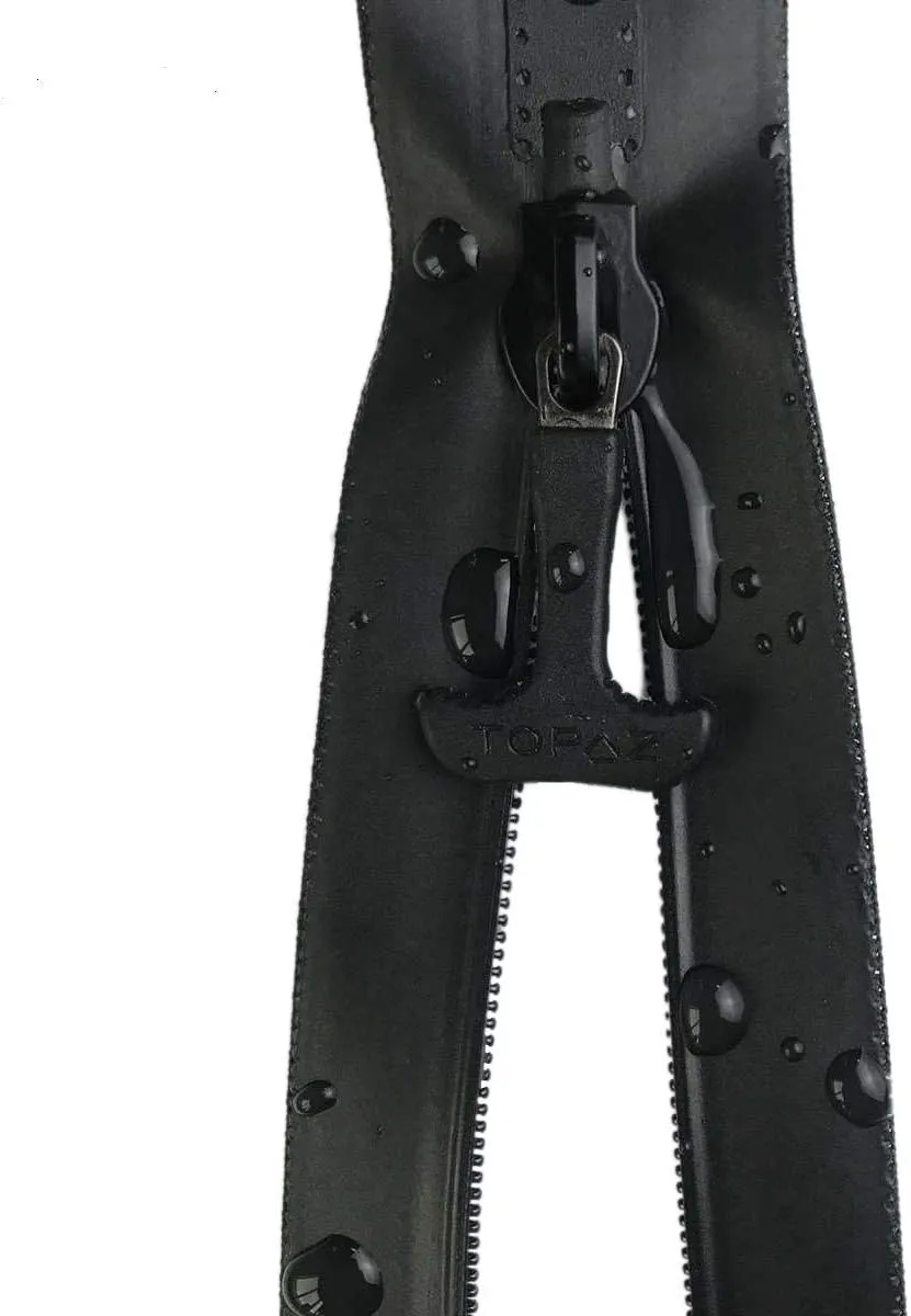 #8 Waterproof & Airtight Zipper TPU Tape High Frequency Welded for Waterproof Bag Dry Bag Outdoor Backpack (30 inch)
