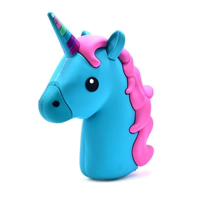 8800mah Unicorn powerbank Cute Portable Emoji Power Bank Charger Cartoon 18650 Battery Bateria For iPhone X Xiaomi Samsung S9 S8