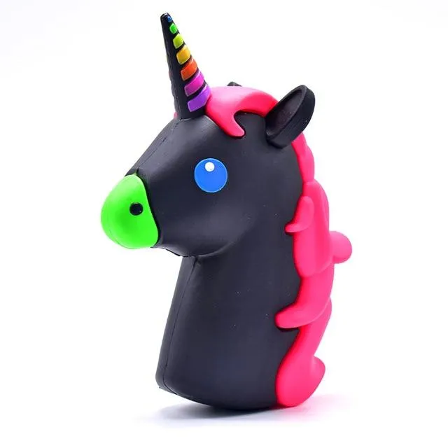8800mah Unicorn powerbank Cute Portable Emoji Power Bank Charger Cartoon 18650 Battery Bateria For iPhone X Xiaomi Samsung S9 S8