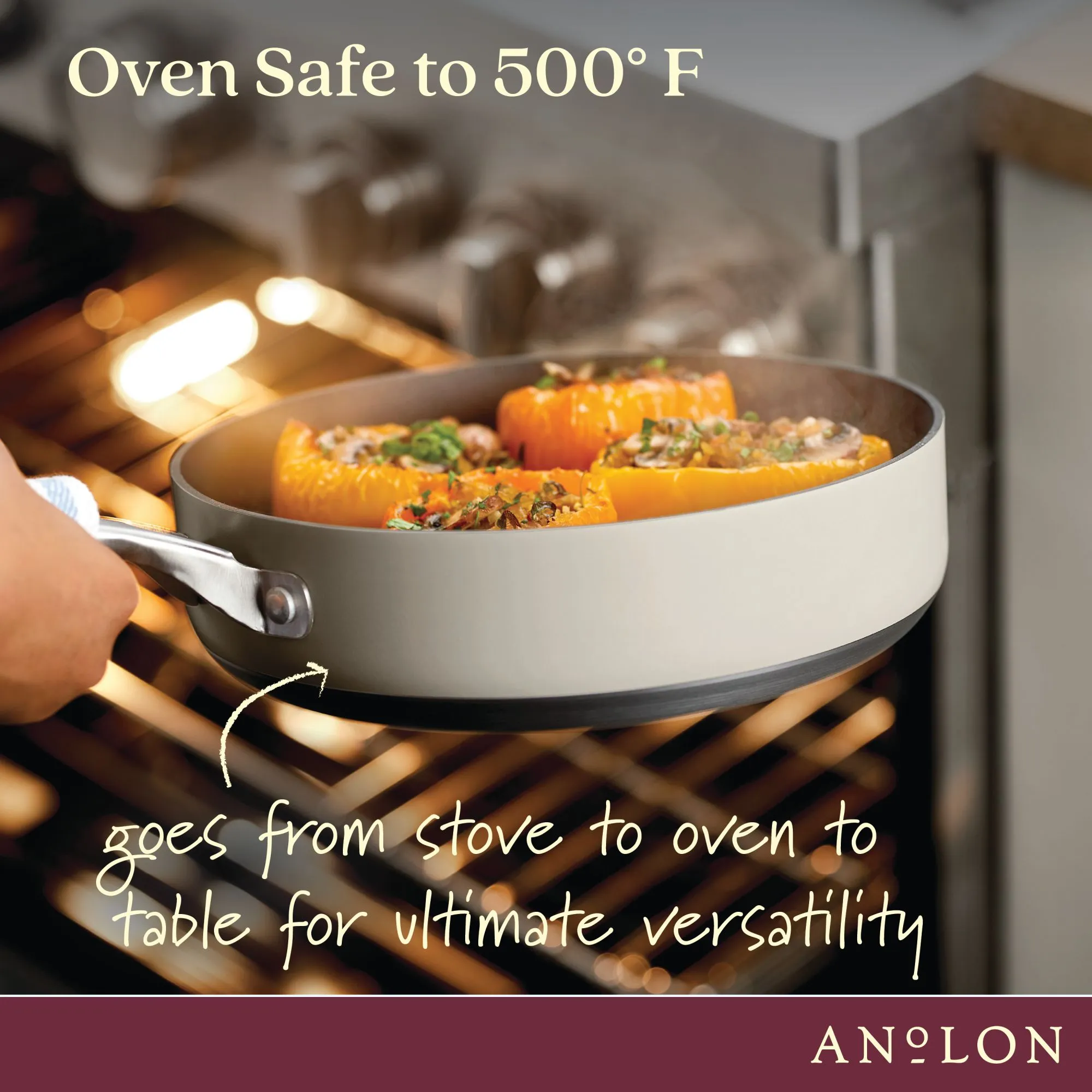 9-Piece Hard Anodized Nonstick Cookware Set