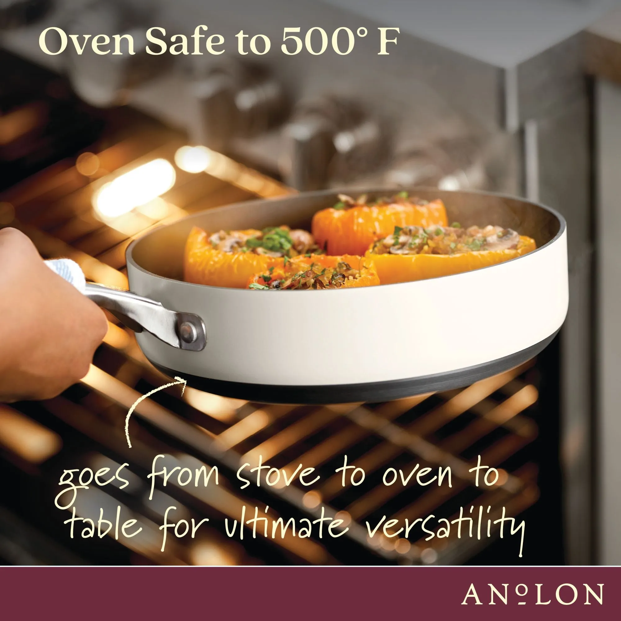 9-Piece Hard Anodized Nonstick Cookware Set