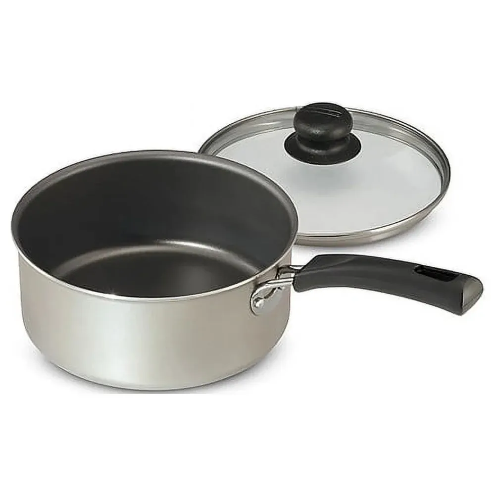 9-Piece Red Nonstick Cookware Set