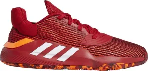 adidas Pro Bounce 2019 Low Shoe - Men's Basketball Power Red/White/Solar Orange
