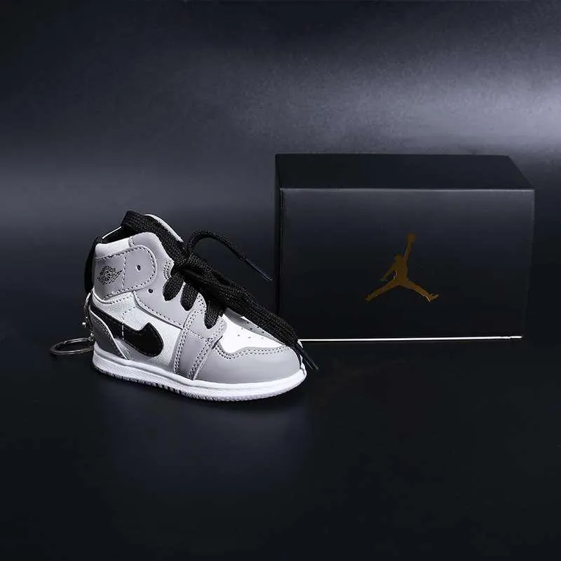 AJ1 Sneakers Power Bank Series - White/Grey