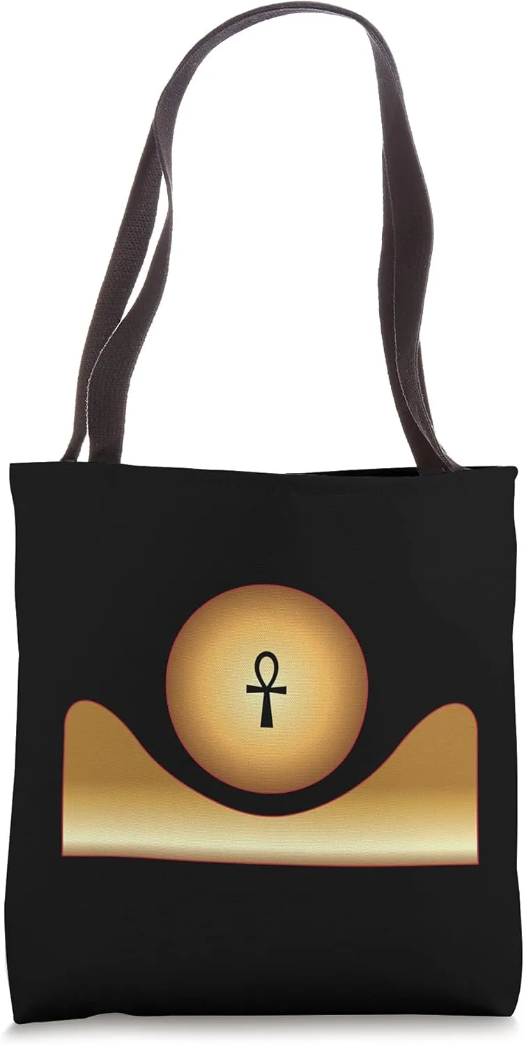 Akhet Egyptian Hieroglyph Meaning Rebirth Tote Bag