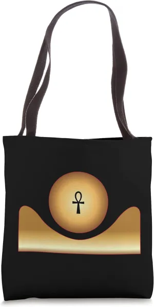 Akhet Egyptian Hieroglyph Meaning Rebirth Tote Bag