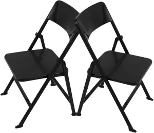 Alasum 2pcs Miniature Chair Dollhouse Furniture Accessories for Boys and Girls Miniature Scene Decor Smooth Versatile Use Photo Props and Crafts
