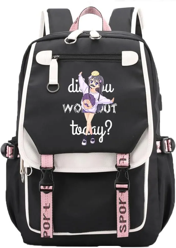 Anime Watashi ni Tenshi ga Maiorita! Backpack Cosplay Mochila Rucksack Backpack (9)