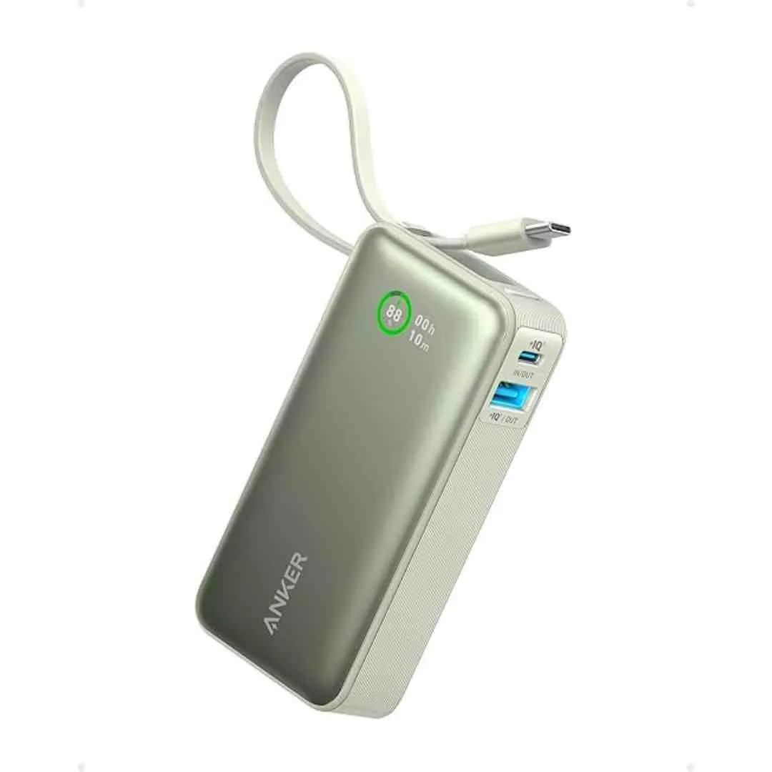 Anker Nano Power Bank, 10,000mAh Portable Charger