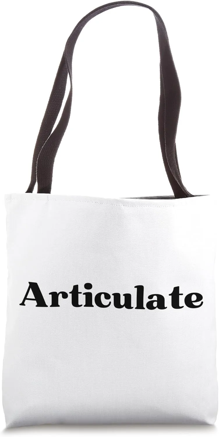 Articulate Tote Bag
