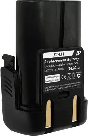 Artisan Power Replacement Rechargeable Battery for Aesculap Durati Series Cordless Clippers - Replaces XT431 & 832001-25% Higher Capacity