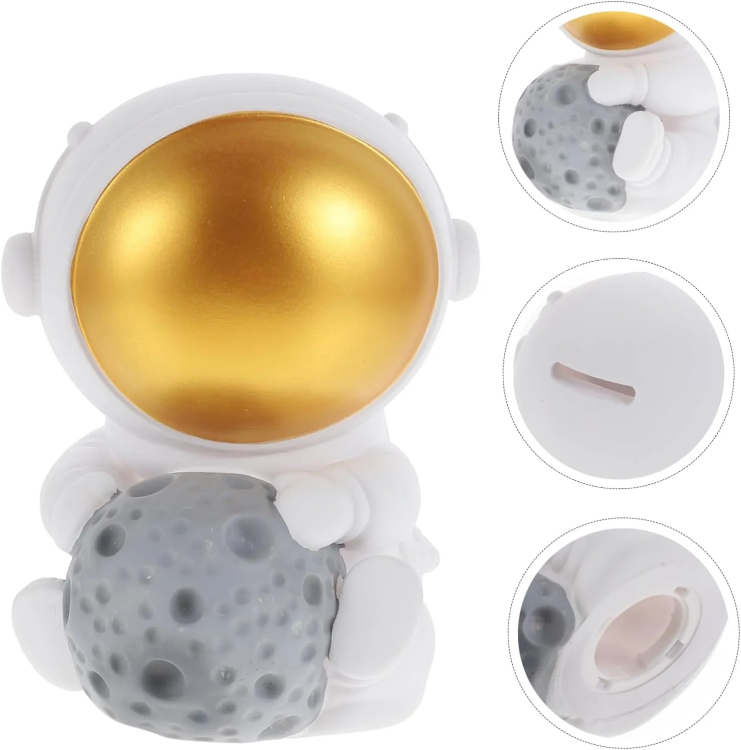 Baby's First Saving Bank: Space Astronaut Piggy Bank Toy for Toddlers Home Accessory