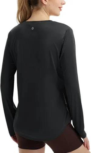 baleaf Women's Sun Shirts UPF50  Long Sleeve Workout Tops Running Athletic Lightweight Quick Dry