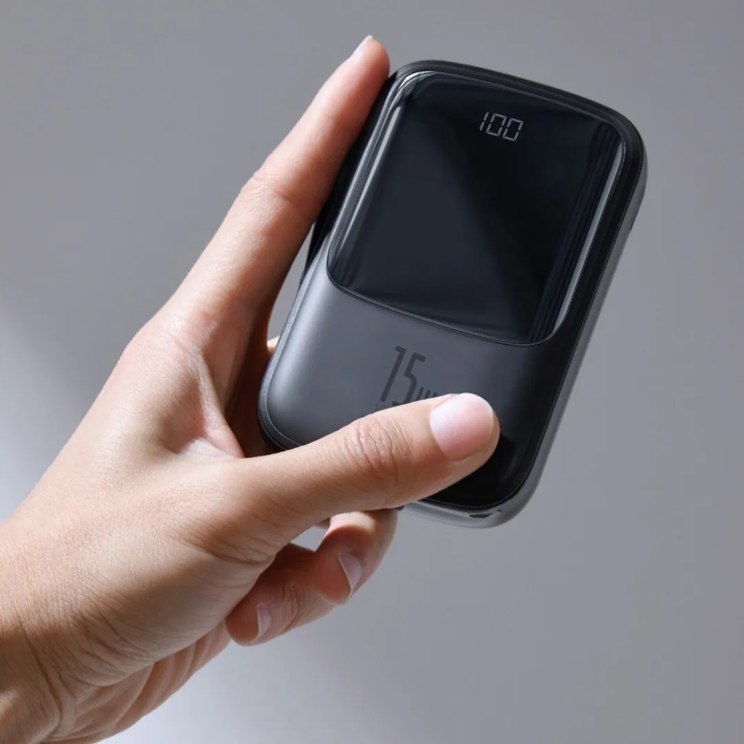 Baseus 10000mAh Fast Charging Power Bank with Lightning Cable
