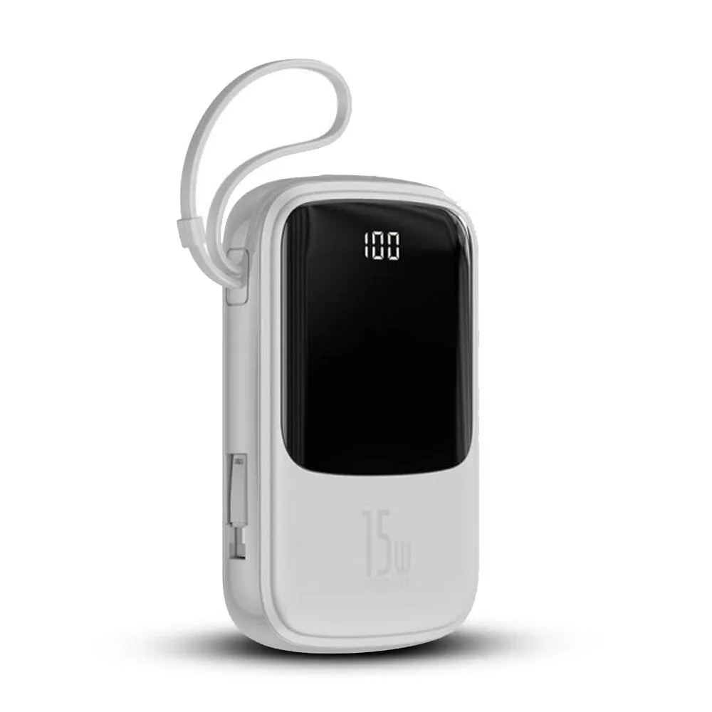 Baseus 10000mAh Fast Charging Power Bank with Lightning Cable